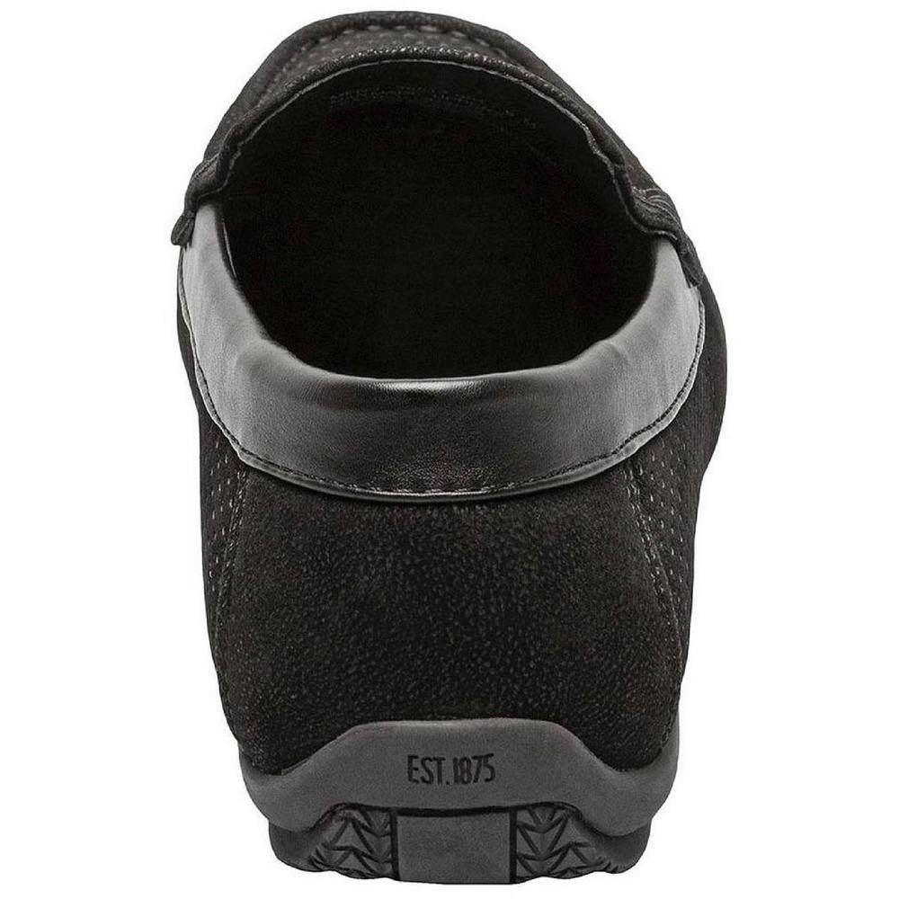 Stacy Adams Mens Corby Black Casual Comfy Flat Moccasins Shoes NWT - Picture 3 of 3